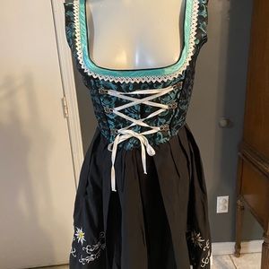 S Xs Cosplay Dirndl Oktoberfest German EDELWEISS